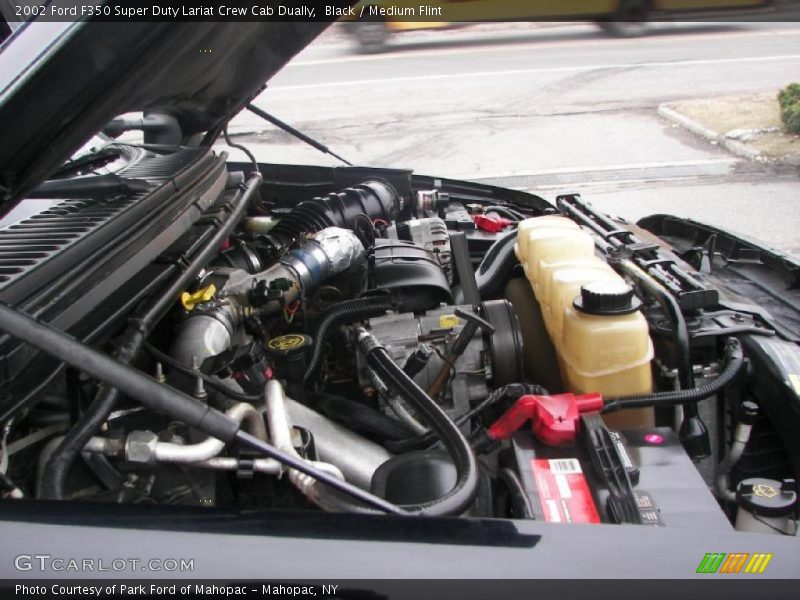 Black / Medium Flint 2002 Ford F350 Super Duty Lariat Crew Cab Dually