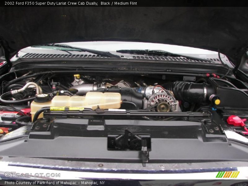 Black / Medium Flint 2002 Ford F350 Super Duty Lariat Crew Cab Dually