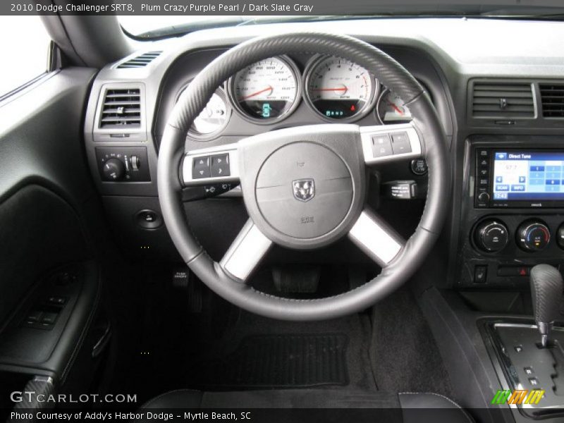Plum Crazy Purple Pearl / Dark Slate Gray 2010 Dodge Challenger SRT8