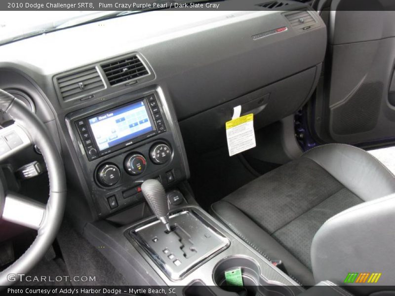 Plum Crazy Purple Pearl / Dark Slate Gray 2010 Dodge Challenger SRT8