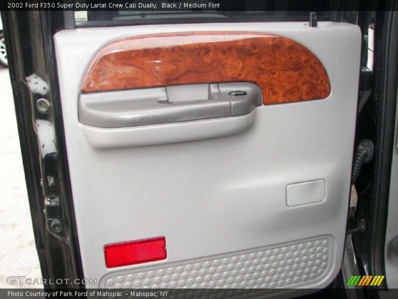 Black / Medium Flint 2002 Ford F350 Super Duty Lariat Crew Cab Dually
