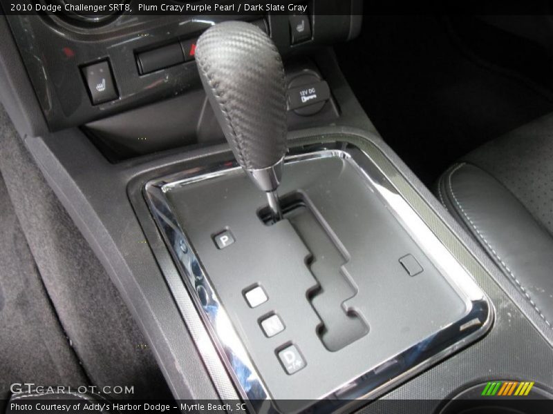 Plum Crazy Purple Pearl / Dark Slate Gray 2010 Dodge Challenger SRT8