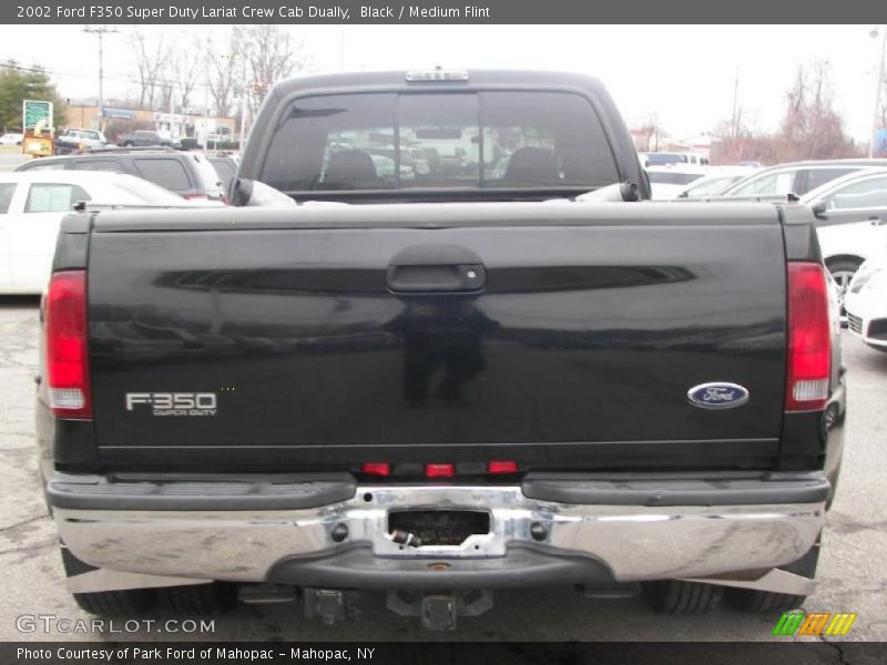 Black / Medium Flint 2002 Ford F350 Super Duty Lariat Crew Cab Dually