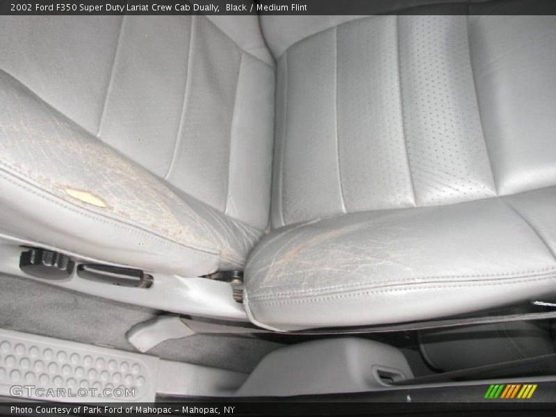 Black / Medium Flint 2002 Ford F350 Super Duty Lariat Crew Cab Dually