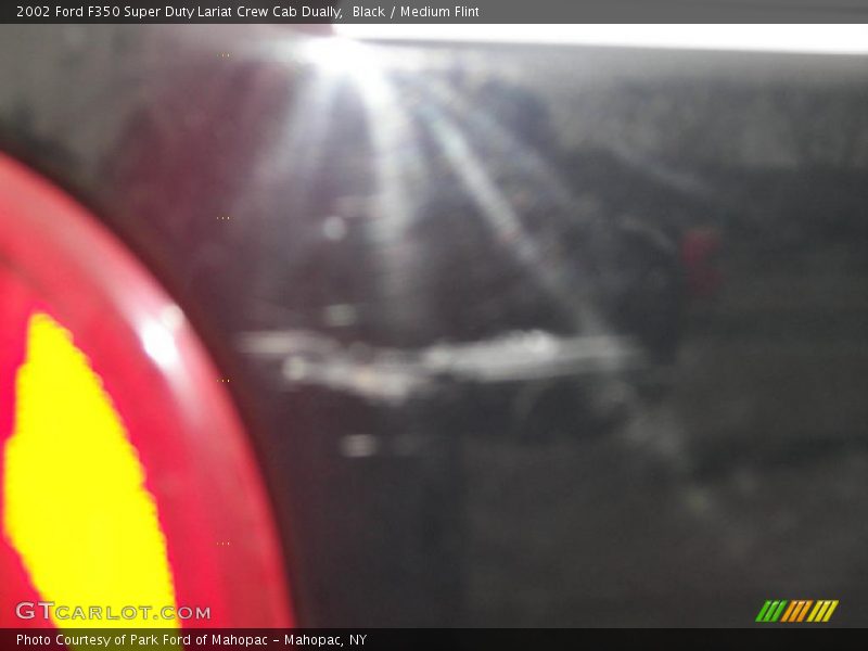 Black / Medium Flint 2002 Ford F350 Super Duty Lariat Crew Cab Dually