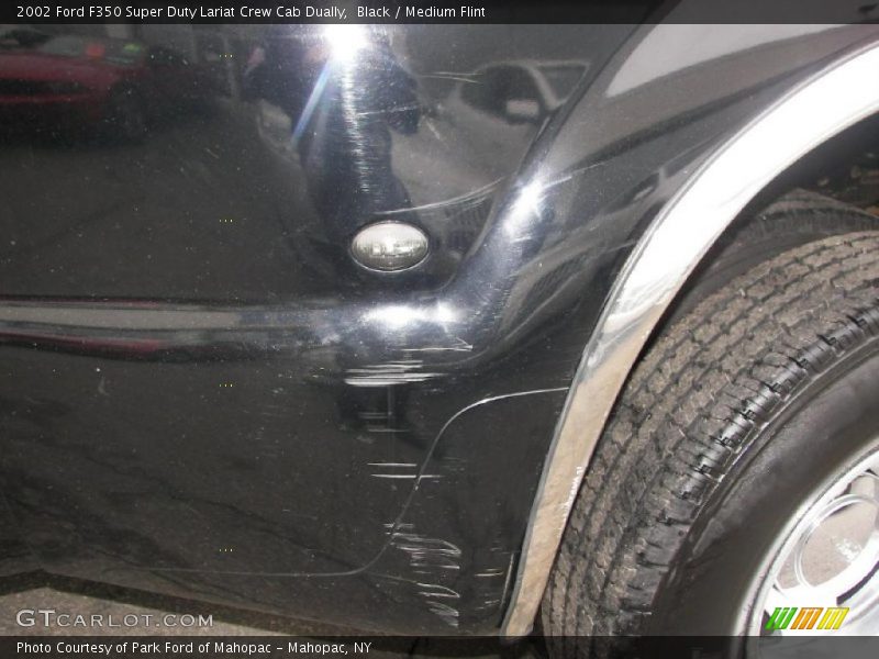 Black / Medium Flint 2002 Ford F350 Super Duty Lariat Crew Cab Dually