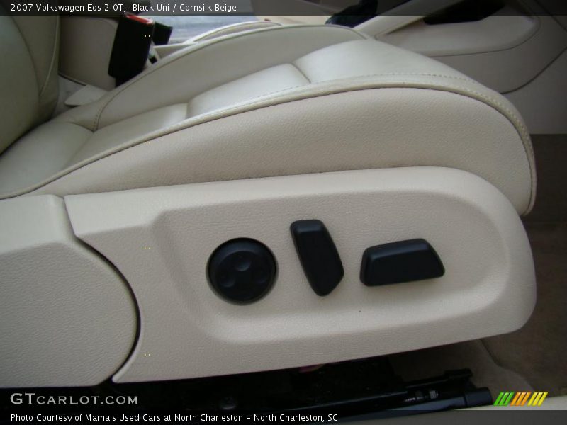 Black Uni / Cornsilk Beige 2007 Volkswagen Eos 2.0T