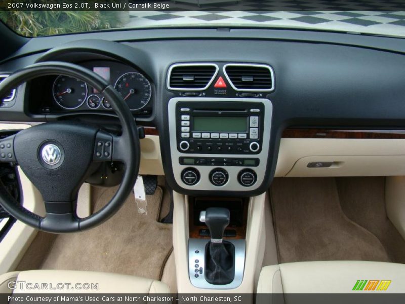 Black Uni / Cornsilk Beige 2007 Volkswagen Eos 2.0T