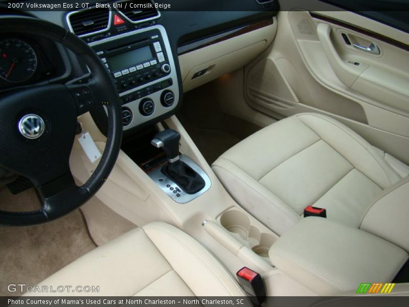 Black Uni / Cornsilk Beige 2007 Volkswagen Eos 2.0T