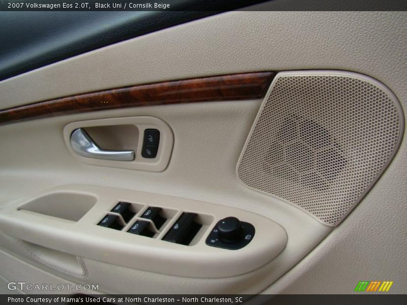 Black Uni / Cornsilk Beige 2007 Volkswagen Eos 2.0T