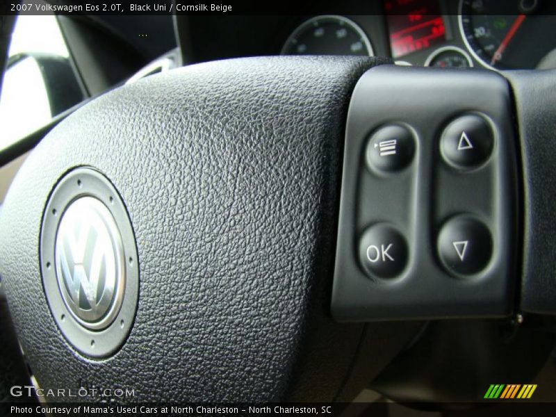 Black Uni / Cornsilk Beige 2007 Volkswagen Eos 2.0T