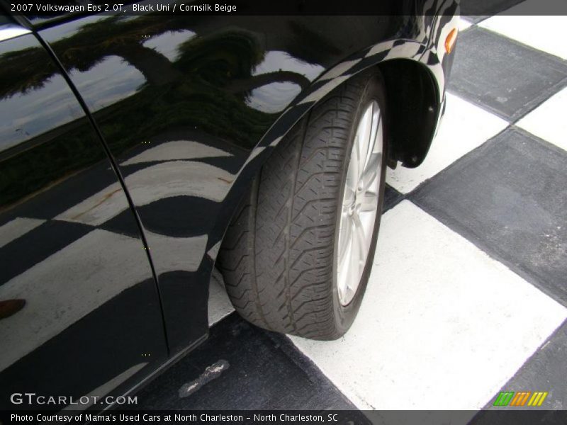 Black Uni / Cornsilk Beige 2007 Volkswagen Eos 2.0T