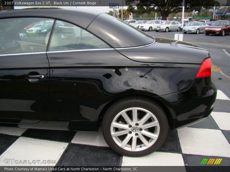 Black Uni / Cornsilk Beige 2007 Volkswagen Eos 2.0T