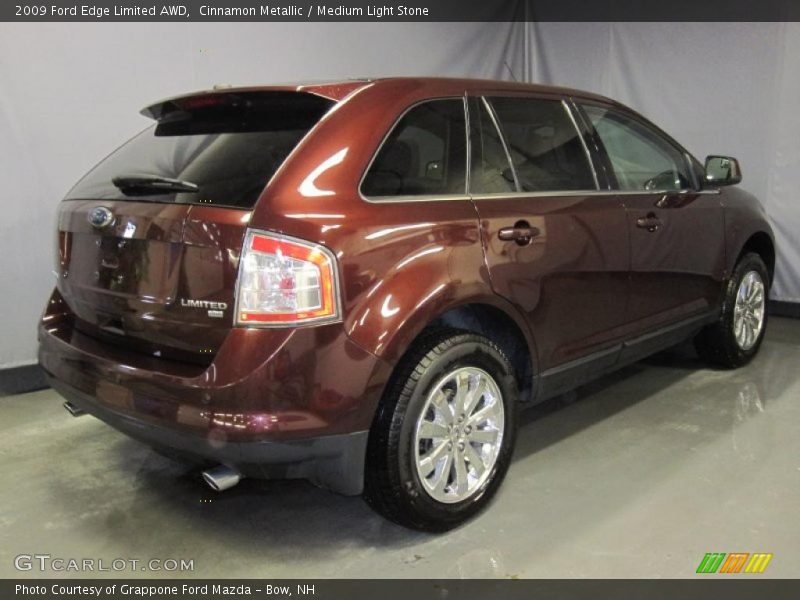 Cinnamon Metallic / Medium Light Stone 2009 Ford Edge Limited AWD