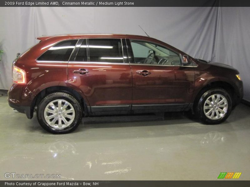 Cinnamon Metallic / Medium Light Stone 2009 Ford Edge Limited AWD