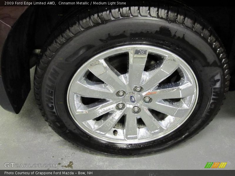 Cinnamon Metallic / Medium Light Stone 2009 Ford Edge Limited AWD