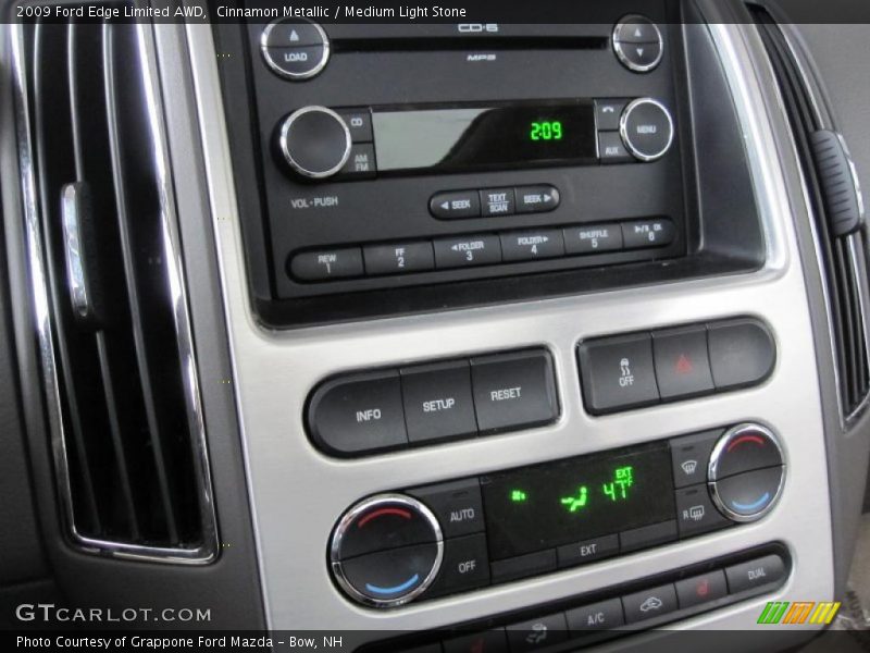 Cinnamon Metallic / Medium Light Stone 2009 Ford Edge Limited AWD