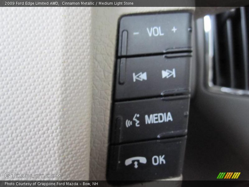 Cinnamon Metallic / Medium Light Stone 2009 Ford Edge Limited AWD