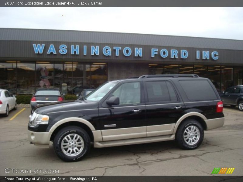 Black / Camel 2007 Ford Expedition Eddie Bauer 4x4