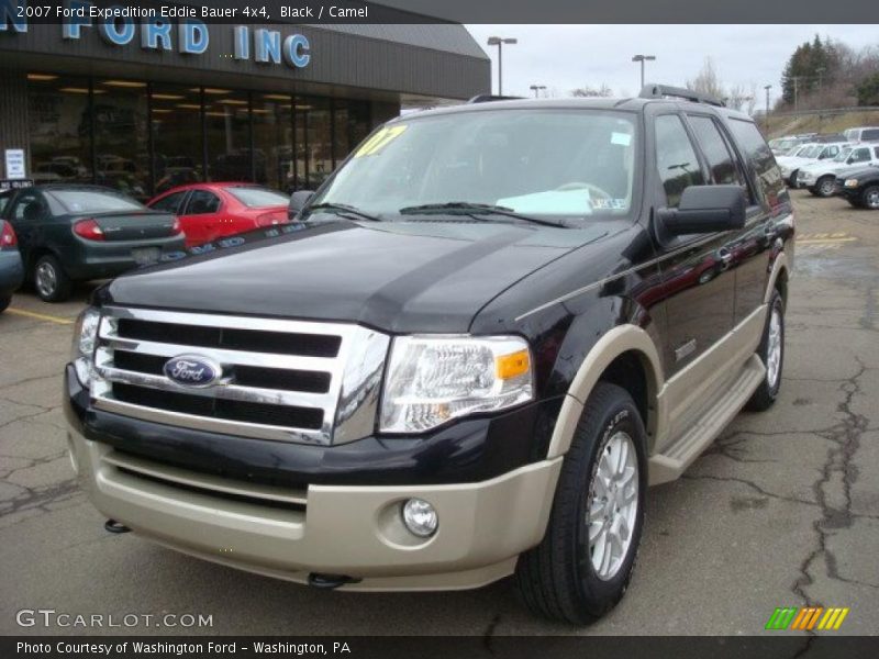 Black / Camel 2007 Ford Expedition Eddie Bauer 4x4
