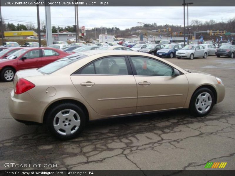 Sedona Beige Metallic / Light Taupe 2007 Pontiac G6 Sedan