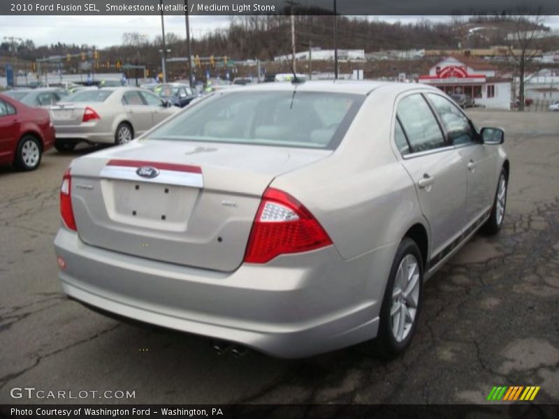 Smokestone Metallic / Medium Light Stone 2010 Ford Fusion SEL