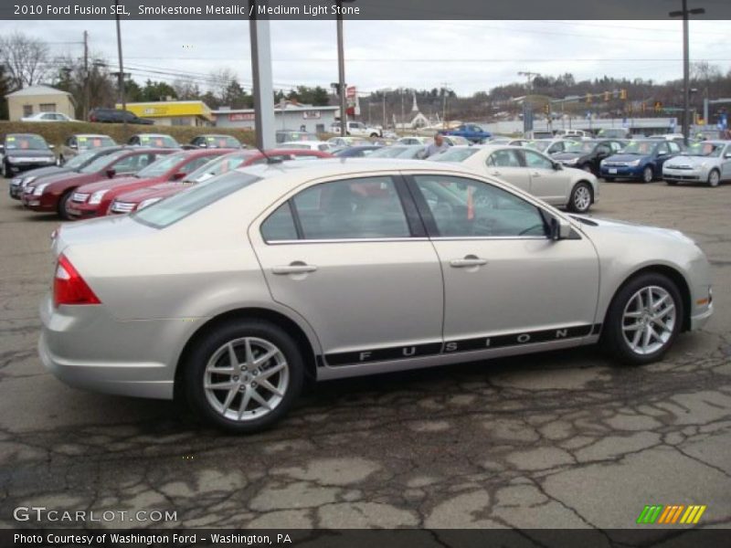 Smokestone Metallic / Medium Light Stone 2010 Ford Fusion SEL