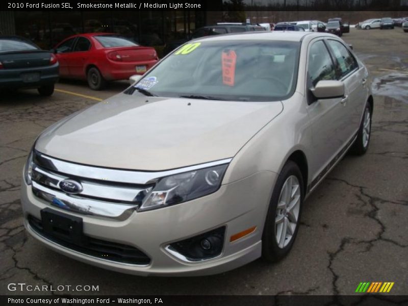 Smokestone Metallic / Medium Light Stone 2010 Ford Fusion SEL