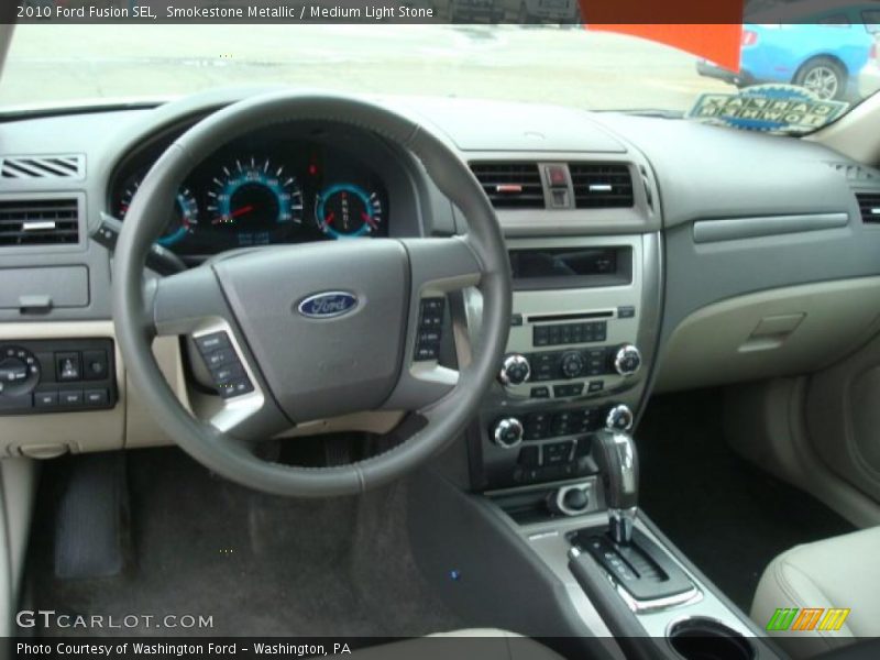 Smokestone Metallic / Medium Light Stone 2010 Ford Fusion SEL