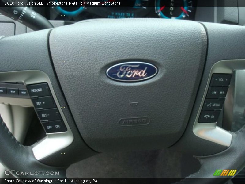 Smokestone Metallic / Medium Light Stone 2010 Ford Fusion SEL