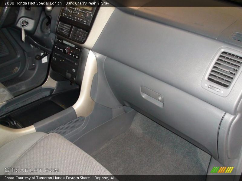 Dark Cherry Pearl / Gray 2008 Honda Pilot Special Edition