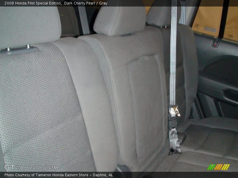 Dark Cherry Pearl / Gray 2008 Honda Pilot Special Edition