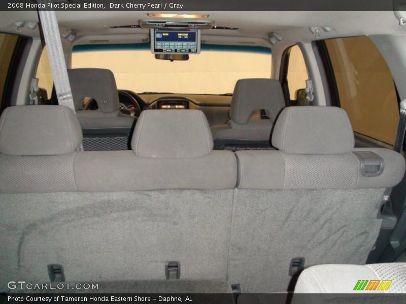 Dark Cherry Pearl / Gray 2008 Honda Pilot Special Edition