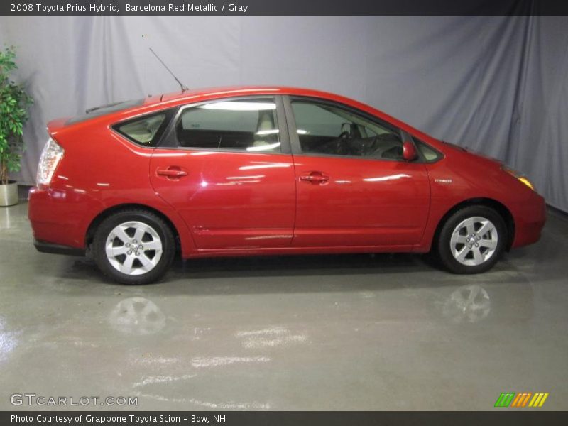 Barcelona Red Metallic / Gray 2008 Toyota Prius Hybrid