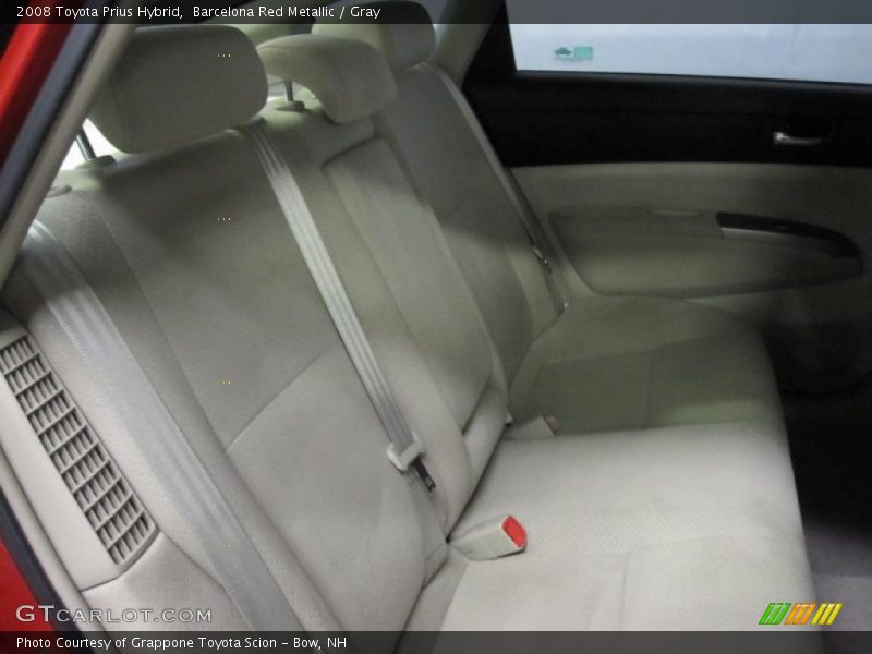 Barcelona Red Metallic / Gray 2008 Toyota Prius Hybrid