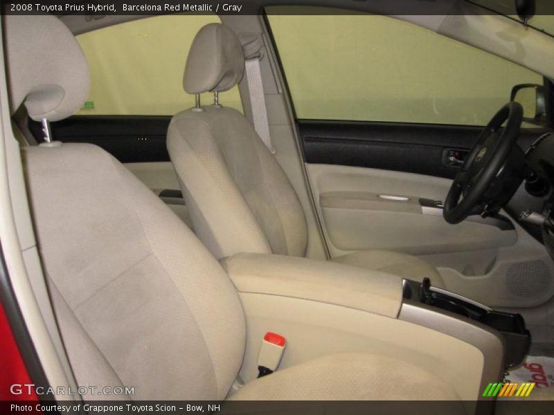 Barcelona Red Metallic / Gray 2008 Toyota Prius Hybrid