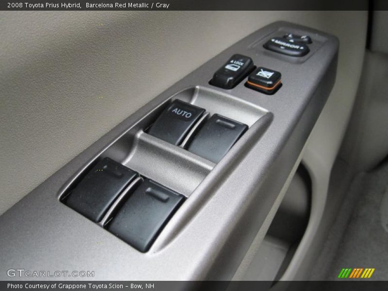 Barcelona Red Metallic / Gray 2008 Toyota Prius Hybrid