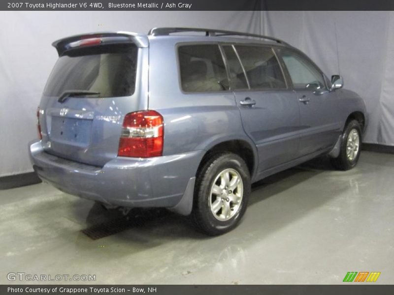 Bluestone Metallic / Ash Gray 2007 Toyota Highlander V6 4WD