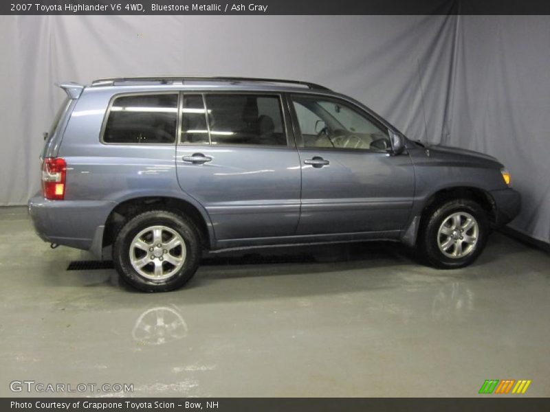 Bluestone Metallic / Ash Gray 2007 Toyota Highlander V6 4WD