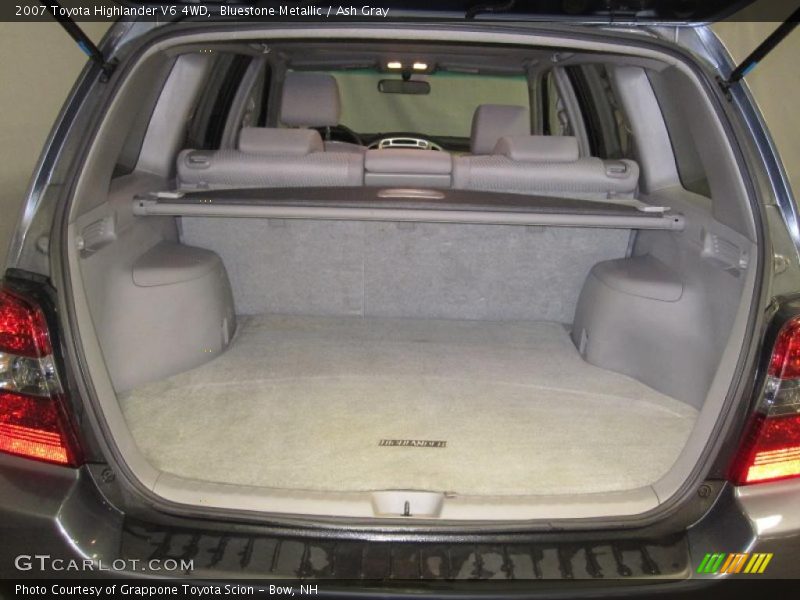 Bluestone Metallic / Ash Gray 2007 Toyota Highlander V6 4WD