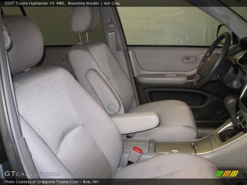Bluestone Metallic / Ash Gray 2007 Toyota Highlander V6 4WD