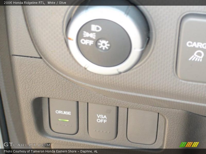White / Olive 2006 Honda Ridgeline RTL
