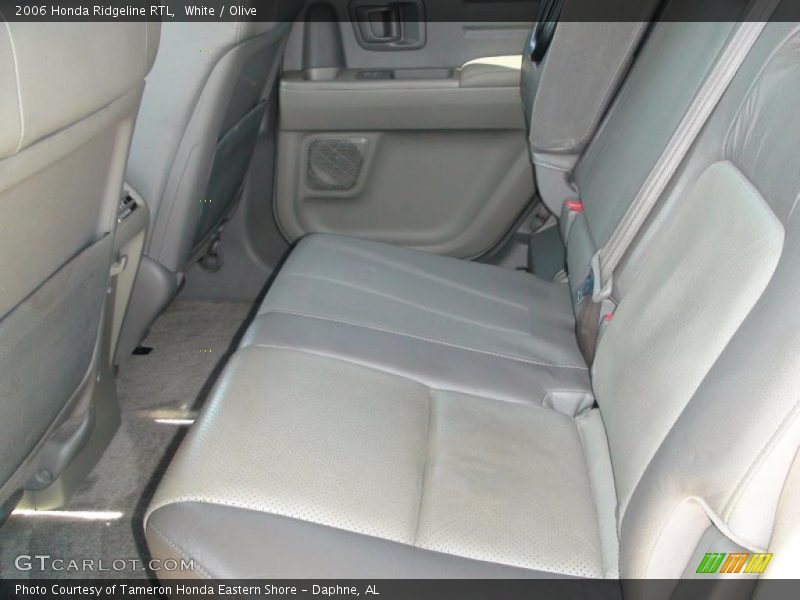 White / Olive 2006 Honda Ridgeline RTL