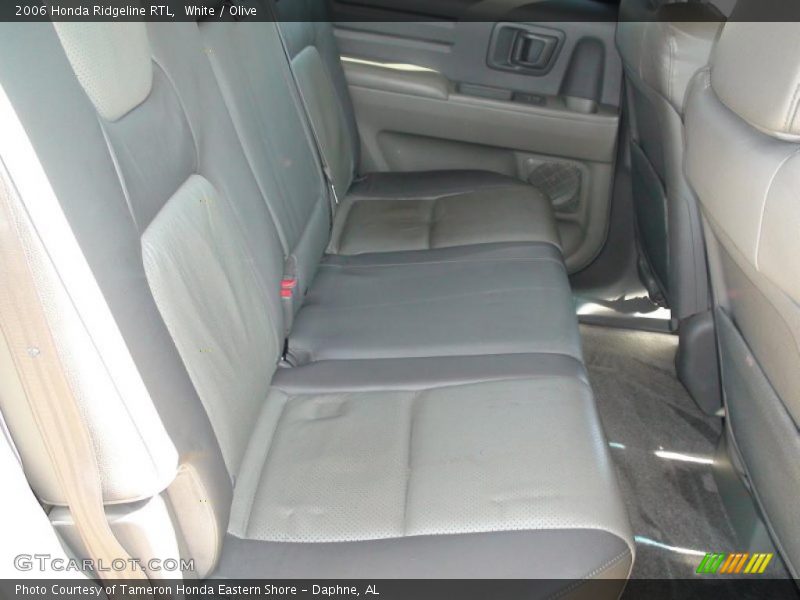 White / Olive 2006 Honda Ridgeline RTL