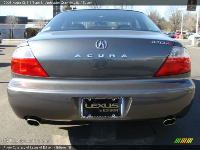 Anthracite Gray Metallic / Ebony 2003 Acura CL 3.2 Type S