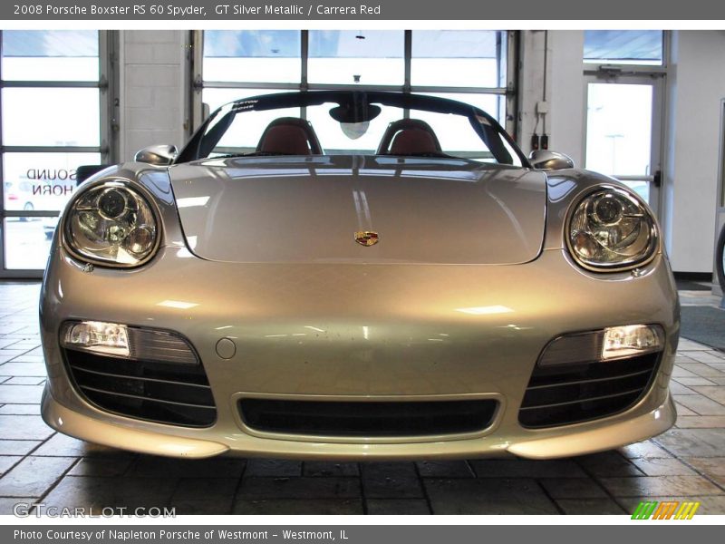 GT Silver Metallic / Carrera Red 2008 Porsche Boxster RS 60 Spyder