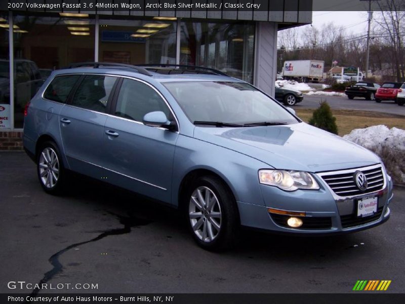 Arctic Blue Silver Metallic / Classic Grey 2007 Volkswagen Passat 3.6 4Motion Wagon