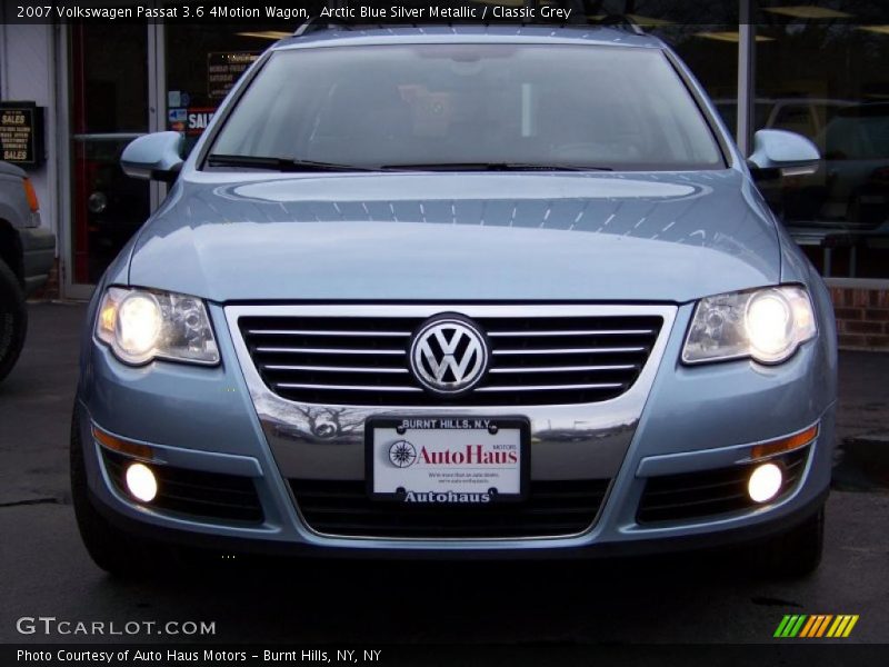 Arctic Blue Silver Metallic / Classic Grey 2007 Volkswagen Passat 3.6 4Motion Wagon