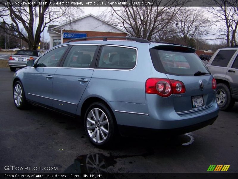 Arctic Blue Silver Metallic / Classic Grey 2007 Volkswagen Passat 3.6 4Motion Wagon
