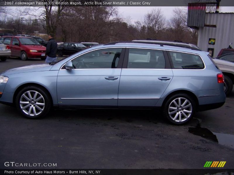 Arctic Blue Silver Metallic / Classic Grey 2007 Volkswagen Passat 3.6 4Motion Wagon